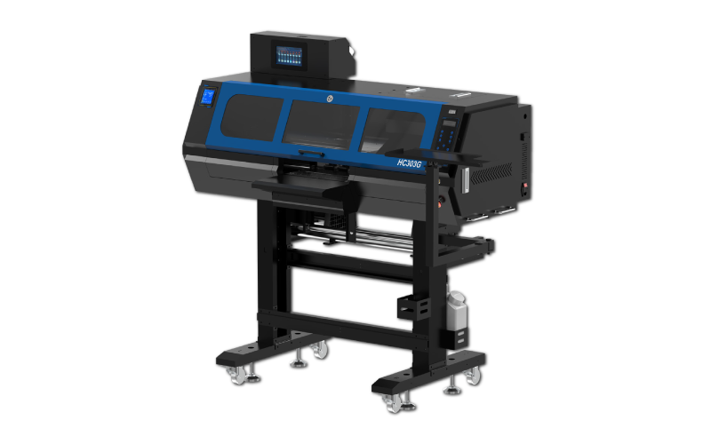 HD Digital HC303G impresora DTF de 30 cm con foil dorado y plateado